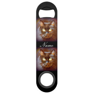 Abrebotellas De Bar gatos negros lindos