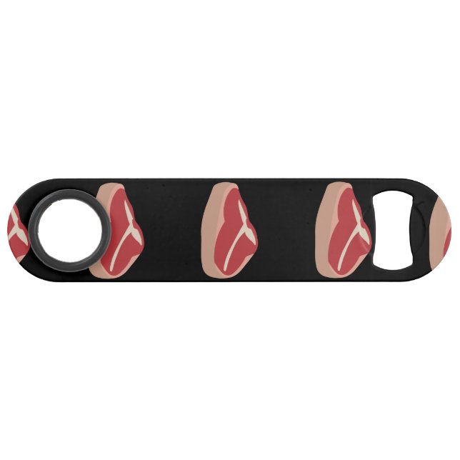 Abrebotellas De Bar Glitch Food carne (Anverso (Horizontal))