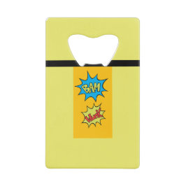 Abrebotellas De Bar Globo de historietas "Bam"