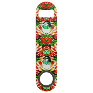 Abrebotellas De Bar Golpe del muñeco de nieve