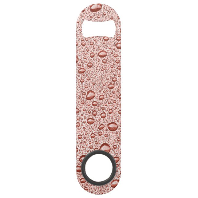 Abrebotellas De Bar Gotas de agua de naranja (Anverso)