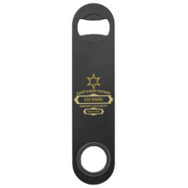 Abrebotellas De Bar Groom's Security Last Night Patrol