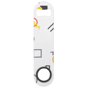 Abrebotellas De Bar Guay, ilustracion abstracto único, moderno y urban