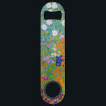 Abrebotellas De Bar Gustav Klimt - Jardín de flores<br><div class="desc">Jardín de flores - Gustav Klimt en 1905-1907</div>