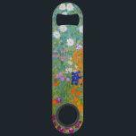 Abrebotellas De Bar Gustav Klimt - Jardín de flores<br><div class="desc">Jardín de flores - Gustav Klimt en 1905-1907</div>