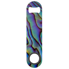 Abrebotellas De Bar Hermosa cubierta de Paua Aspecto Botella Apertura