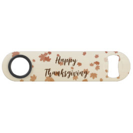 Abrebotellas De Bar Hojas de arce de Acción de Gracias