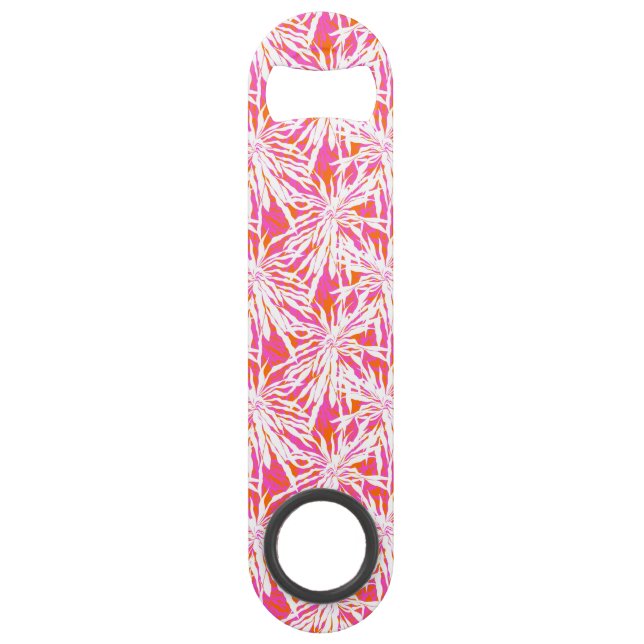 Abrebotellas De Bar Hojas de palma tropicales (Anverso)