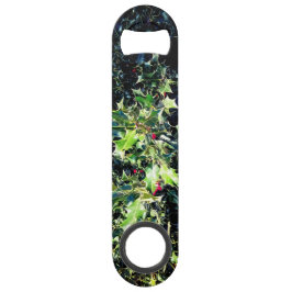 Abrebotellas De Bar Holly, con bayas rojas