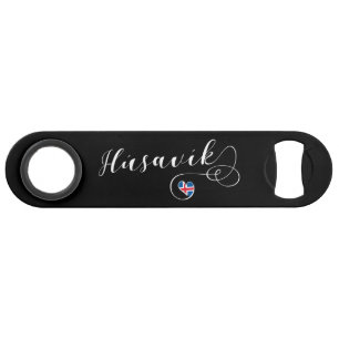 Abrebotellas De Bar Húsavík Heart, I Love Húsavík, Islandia