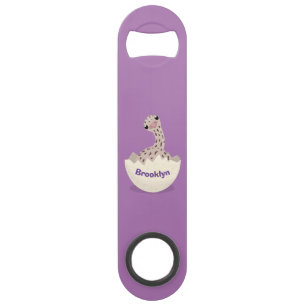 Abrebotellas De Bar Ilustracion de personalizado de avestruz de bebé