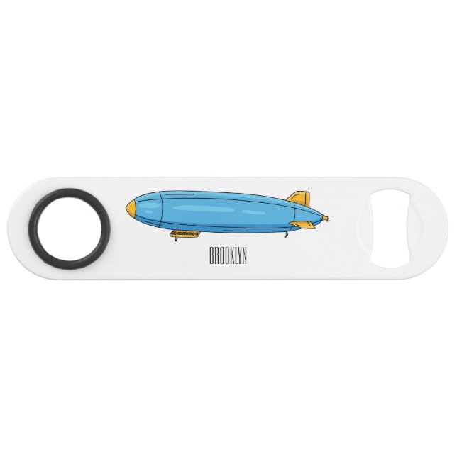 Abrebotellas De Bar Ilustracion personalizado de la aeronave (Anverso (Horizontal))