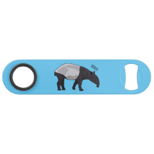 Abrebotellas De Bar Ilustracion personalizado Tapir
