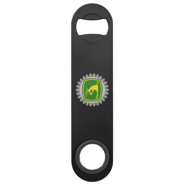 Abrebotellas De Bar John Beer Steel Bottle Opener (Anverso)
