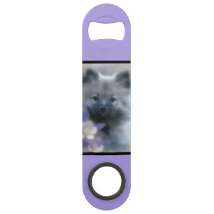 Abrebotellas De Bar Keeshond y Columbine - Fotografía de perro