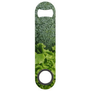Abrebotellas De Bar Lechuga y brócoli de alimentos frescos