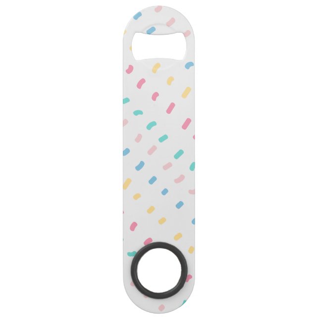 Abrebotellas De Bar Líneas de patrón (Anverso)