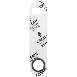 Abrebotellas De Bar Llave de barra minimalista personalizada con la ma
