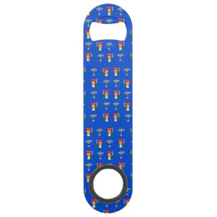 Abrebotellas De Bar Llave psicodélica de la barra de las setas