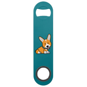 Abrebotellas De Bar Los Corgis del Corgi persiguen el Pembroke feliz