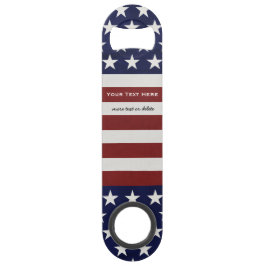 Abrebotellas De Bar Los E.E.U.U. bandera americana personalizado