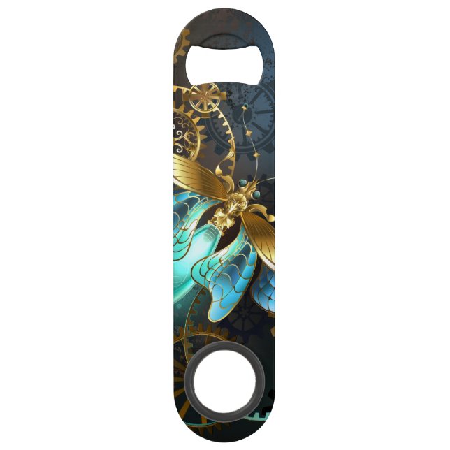 Abrebotellas De Bar Luciérnaga de Steampunk (Anverso)