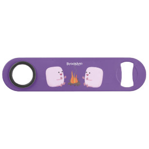 Abrebotellas De Bar Malvaviscos rosados por personalizado de bomberos
