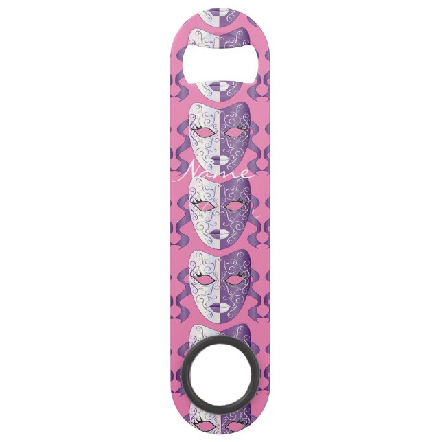 Abrebotellas De Bar Mardi Gras Mask Thunder_Cove (Anverso)