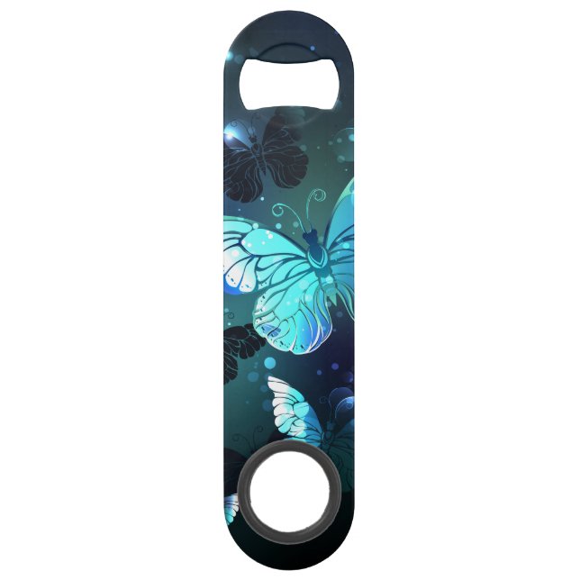 Abrebotellas De Bar Mariposa nocturna fluida (Anverso)