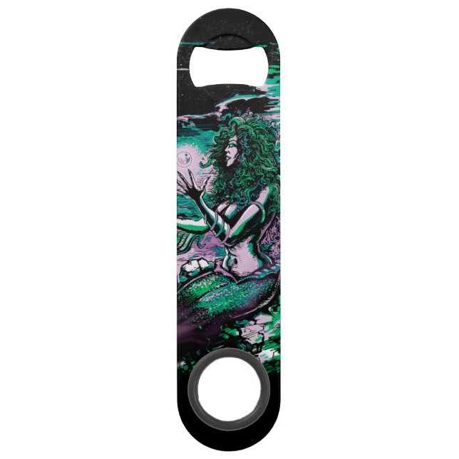 Abrebotellas De Bar Mermaid Siren Atlantis Pearl (Anverso)