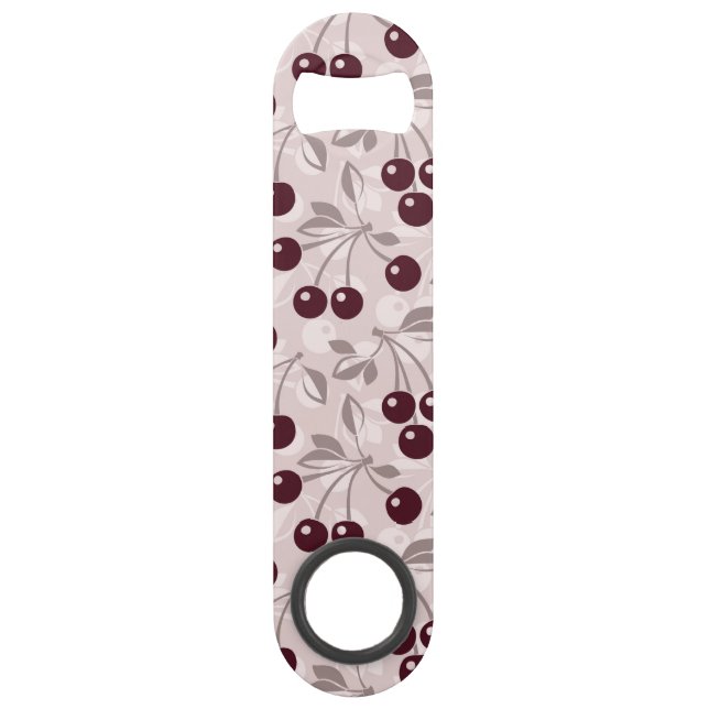 Abrebotellas De Bar Modele con las cerezas 2 (Anverso)