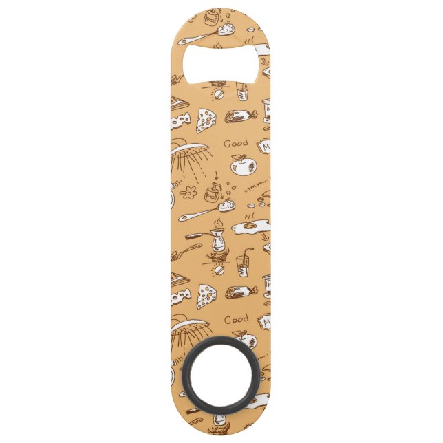 Abrebotellas De Bar Modelo 2 del desayuno (Anverso)