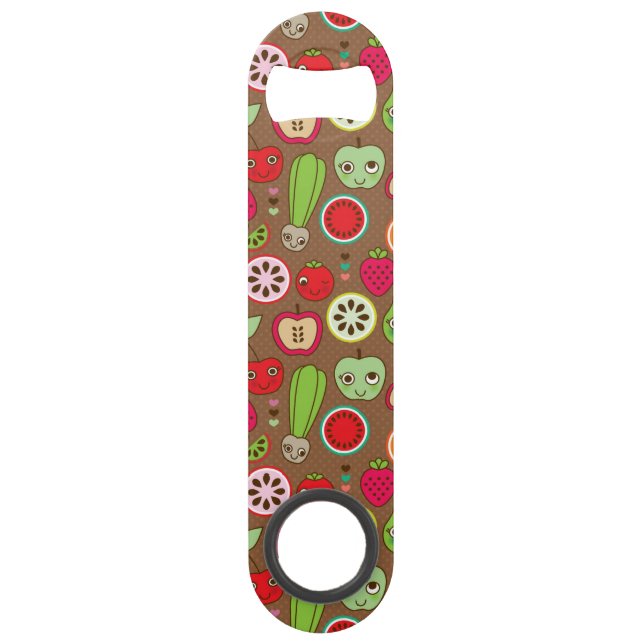 Abrebotellas De Bar Modelo de la cocina de la fruta (Anverso)