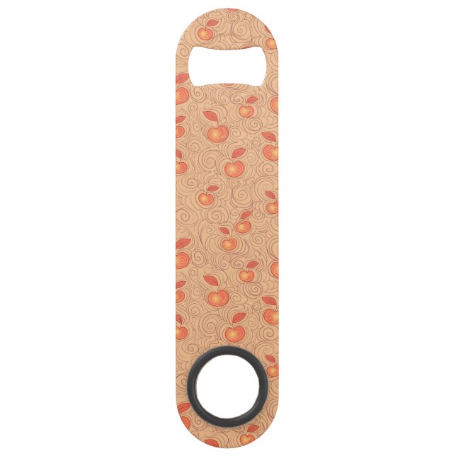 Abrebotellas De Bar Modelo de las manzanas (Anverso)