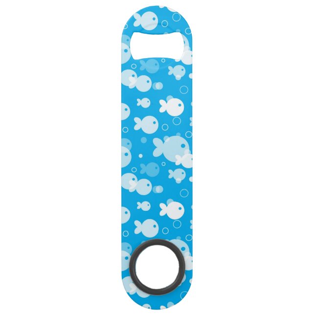 Abrebotellas De Bar modelo de los pescados (Anverso)