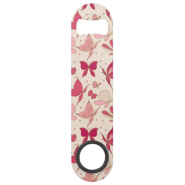 Abrebotellas De Bar modelo de mariposa (Anverso)