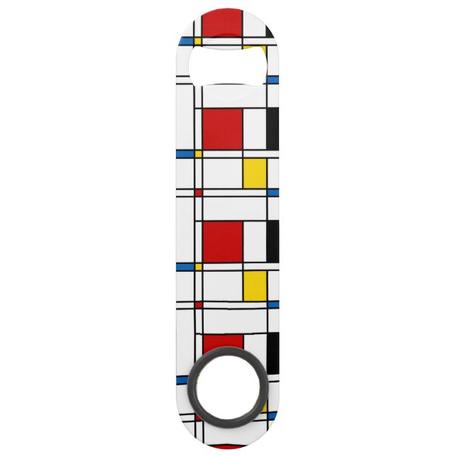 Abrebotellas De Bar Modelo de Stijl (Anverso)