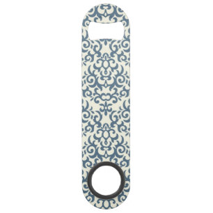 Abrebotellas De Bar Modelo del damasco en el fondo 2 de la pendiente