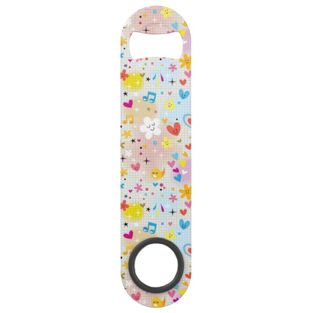 Abrebotellas De Bar modelo del dibujo animado de la diversión (Anverso)