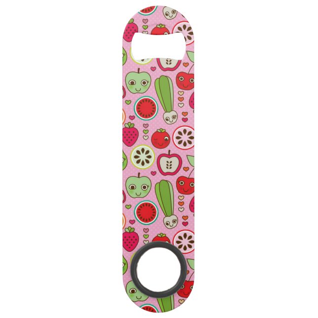 Abrebotellas De Bar modelo del ilustracion de la cocina de la fruta (Anverso)