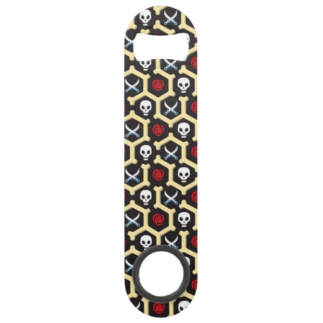 Abrebotellas De Bar Modelo del tema del bandido (Anverso)