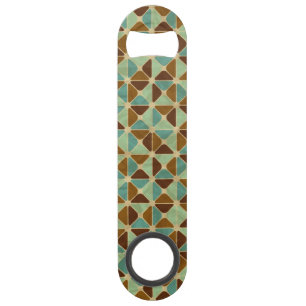 Abrebotellas De Bar Modelo geométrico retro