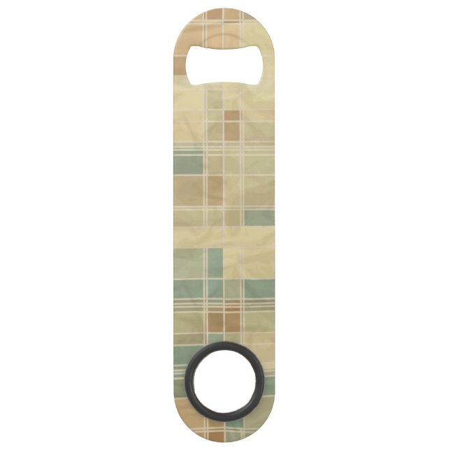 Abrebotellas De Bar Modelo geométrico retro 4 (Anverso)