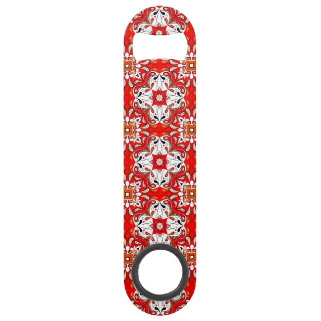 Abrebotellas De Bar Modelo portugués de la baldosa cerámica (Anverso)