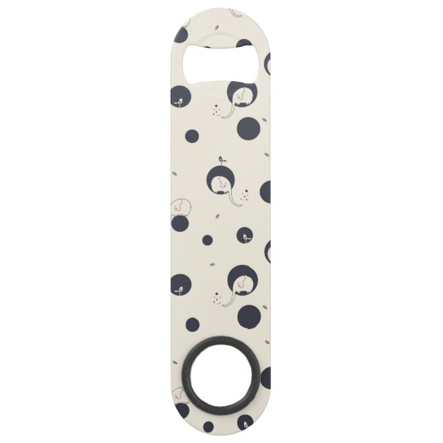 Abrebotellas De Bar Modelo tímido del elefante (Anverso)