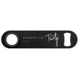 Abrebotellas De Bar Moderno 30.ª fiesta de 30 años