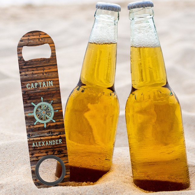 Abrebotellas De Bar Nautical Theme Bronze Captains Wheel (Subido por el creador)