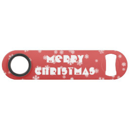 Abrebotellas De Bar Navidades Snowflakes