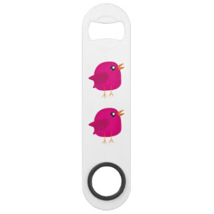 Abrebotellas De Bar Niños adorables pájaros