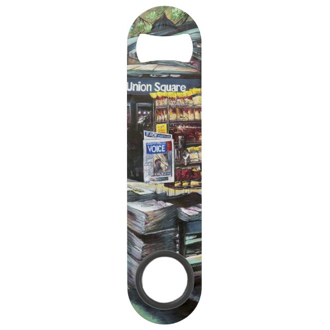 Abrebotellas De Bar Noche de crisocolia, Union Square, NYC (Anverso)